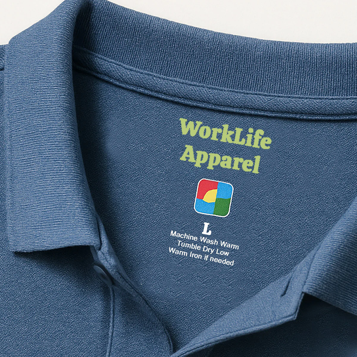 Custom Tagless Heat Transfer DTF Labels - Image 2