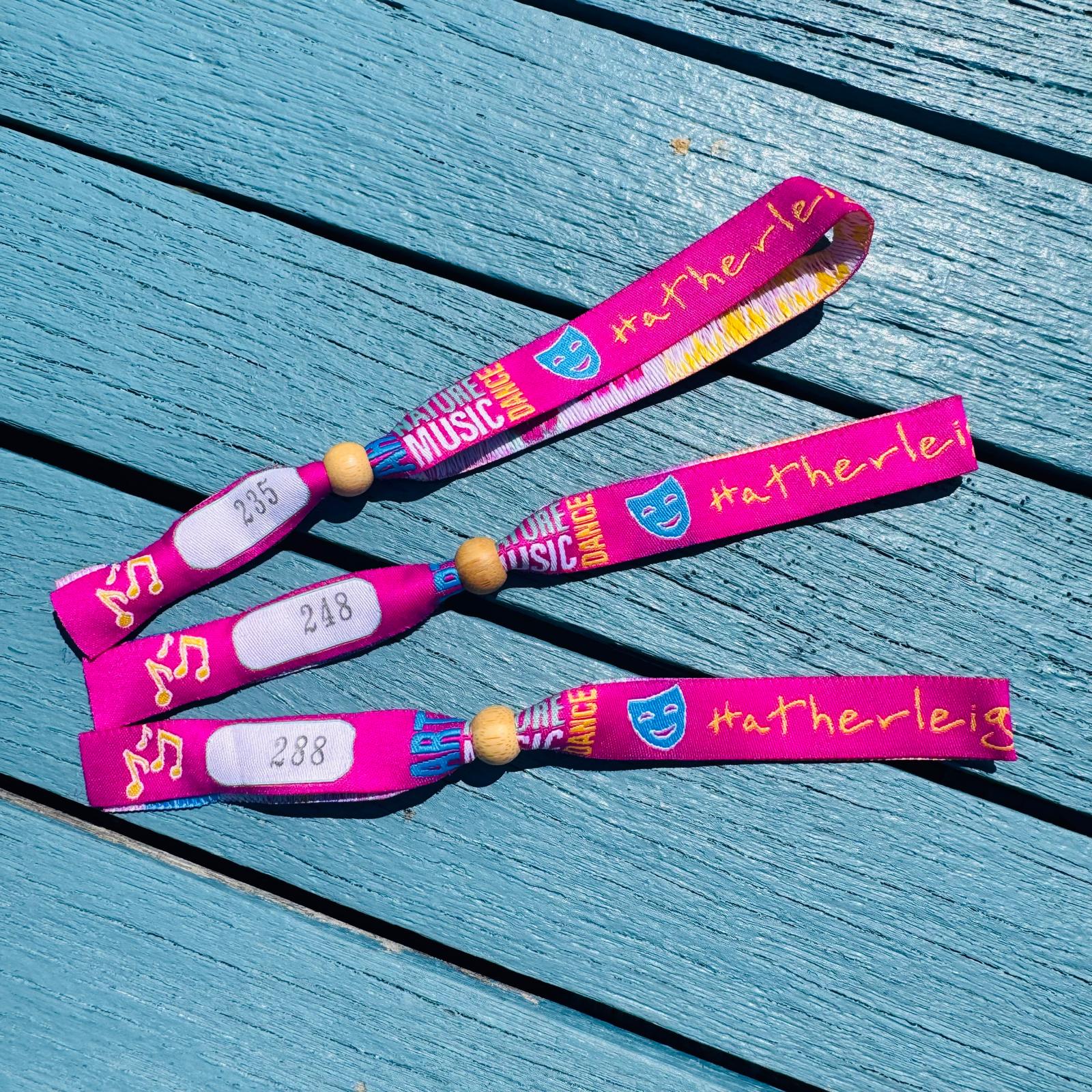Custom Woven Festival Wristbands - Image 3