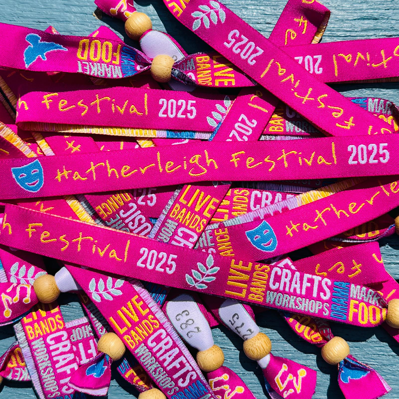 Custom Woven Festival Wristbands - Image 4
