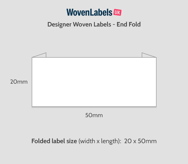 End Fold Woven Labels - Image 8