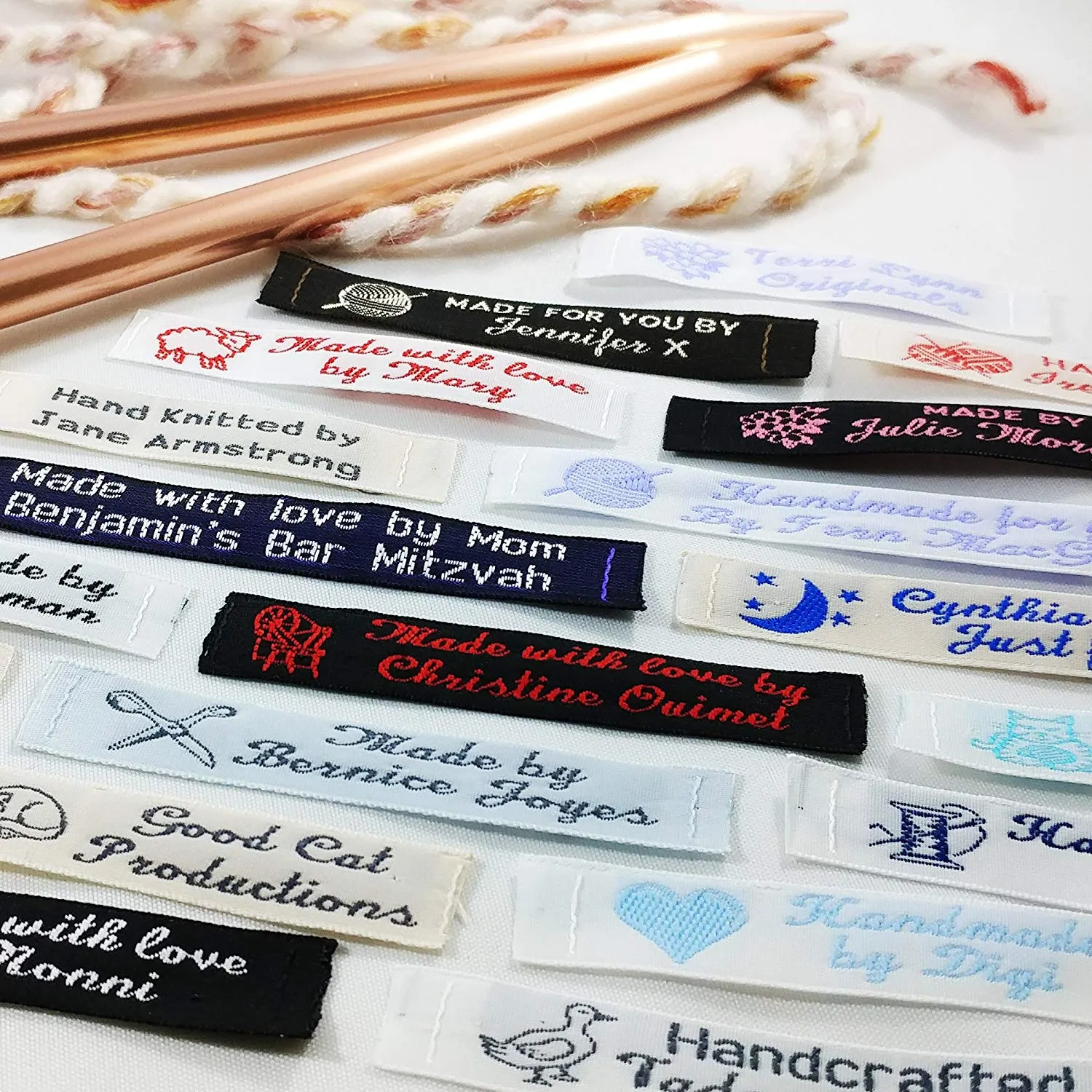 Narrow Woven Labels - Image 5