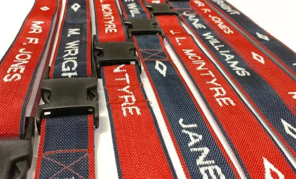 Personalised Luggage Strap