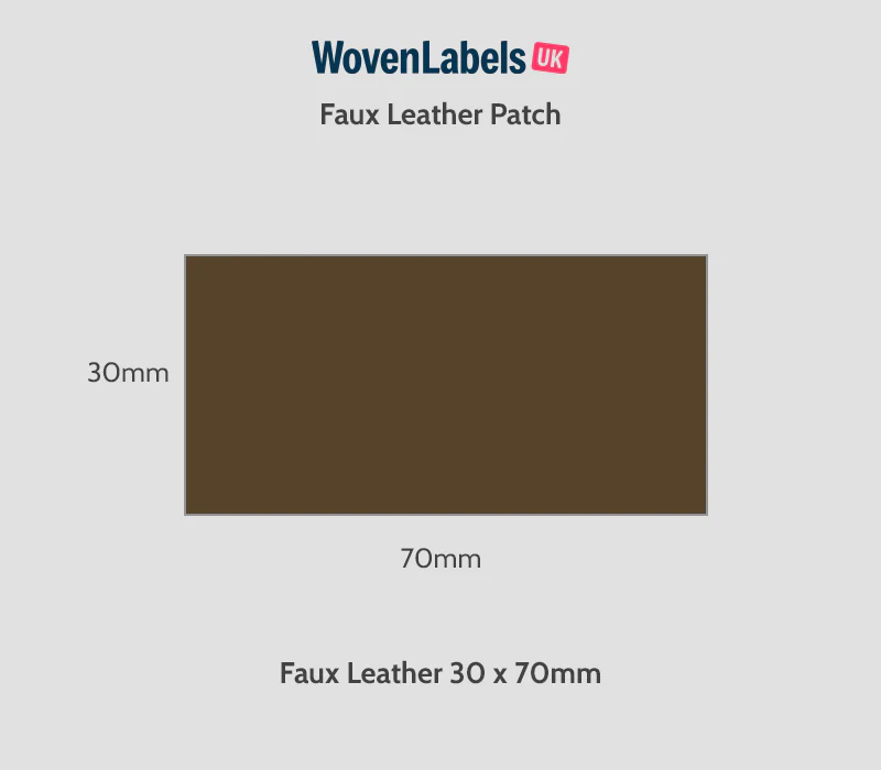 Rectangle Faux Leather Patches - Image 15