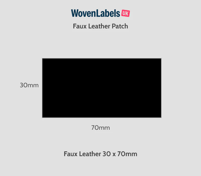 Rectangle Faux Leather Patches - Image 20