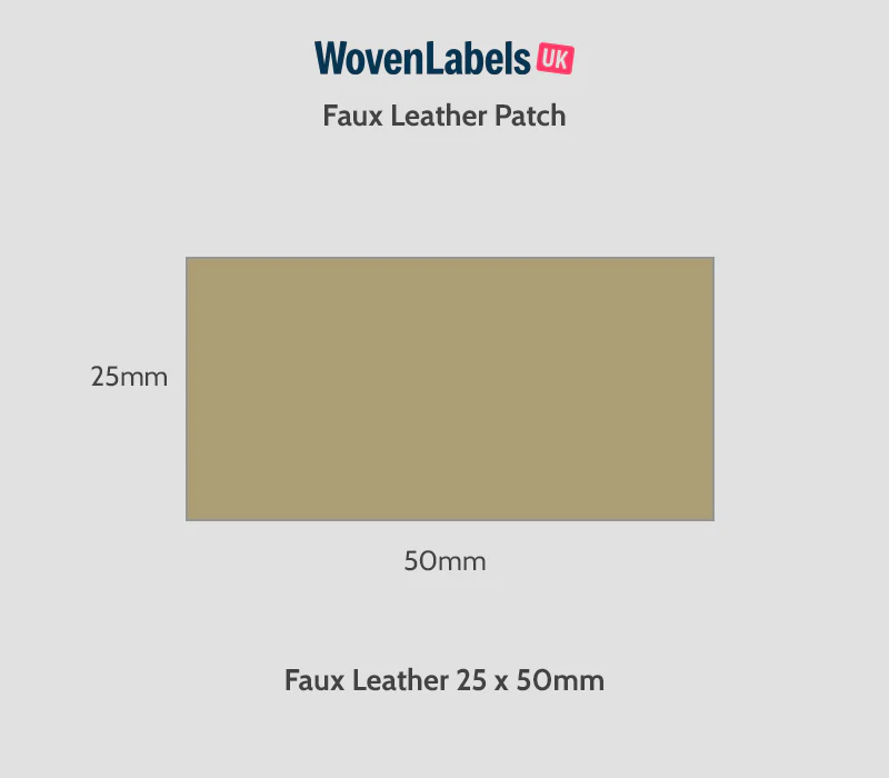 Rectangle Faux Leather Patches - Image 4