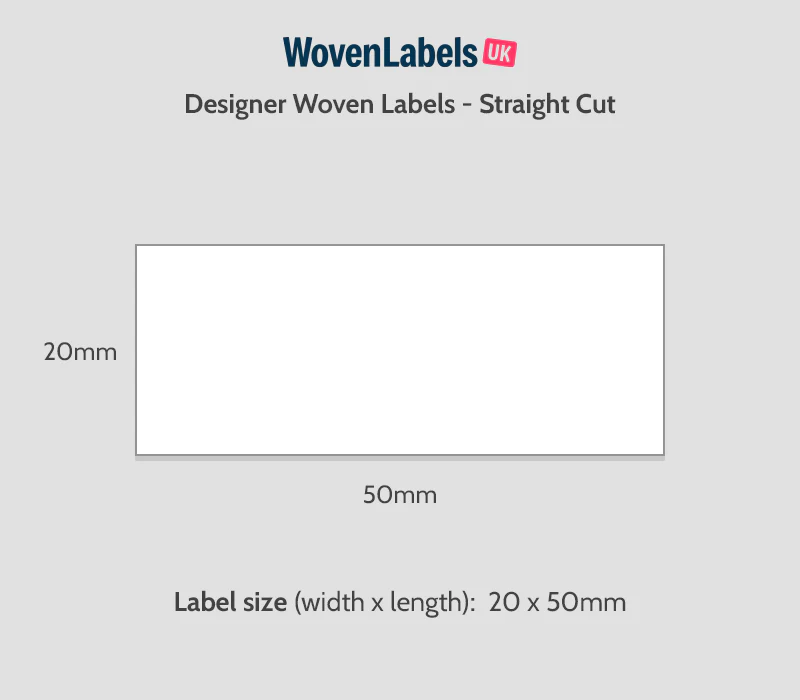 Straight Cut Woven Labels - Image 6